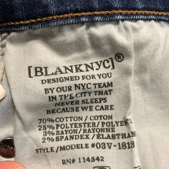BlankNYC Embellished Hem Jean 27 - Picture 4 of 11